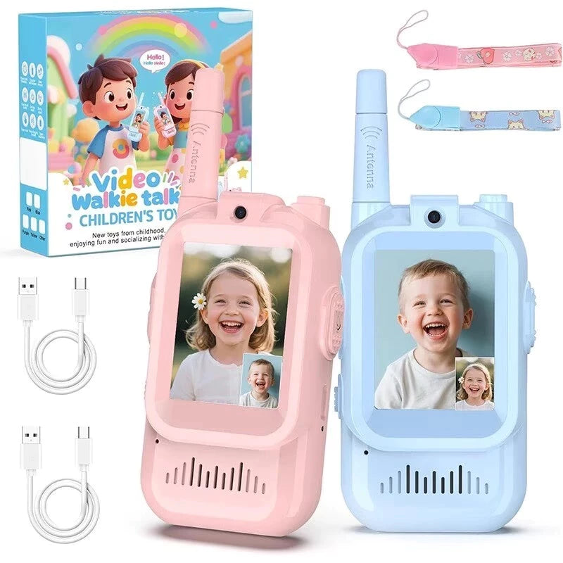 Smart Kids Video Calling Walkie-Talkie Set (2-Pack)