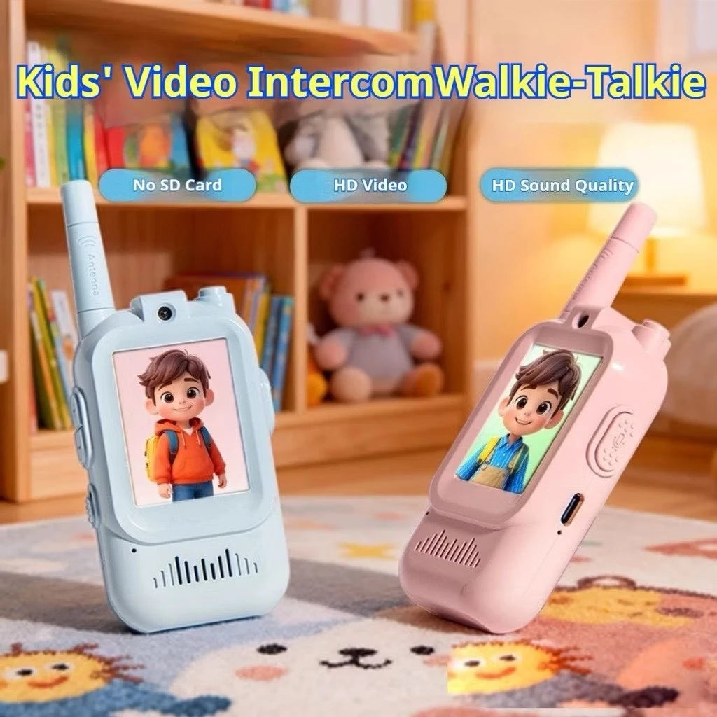 Smart Kids Video Calling Walkie-Talkie Set (2-Pack)