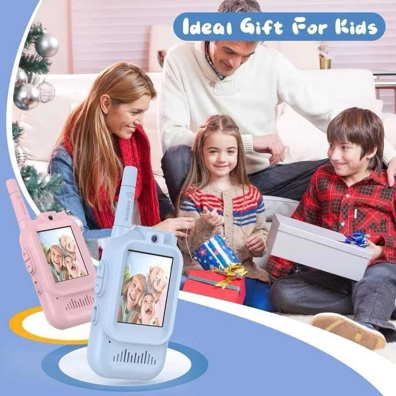 Smart Kids Video Calling Walkie-Talkie Set (2-Pack)