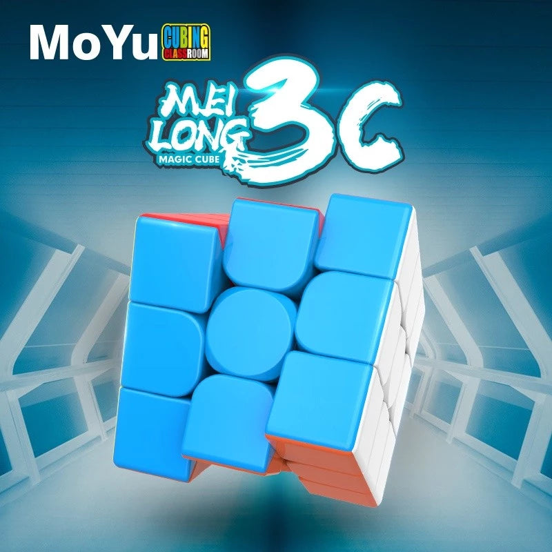 MoYu MeiLong 3x3 Speed Cube – High-Performance Stickerless Magic Cube Puzzle